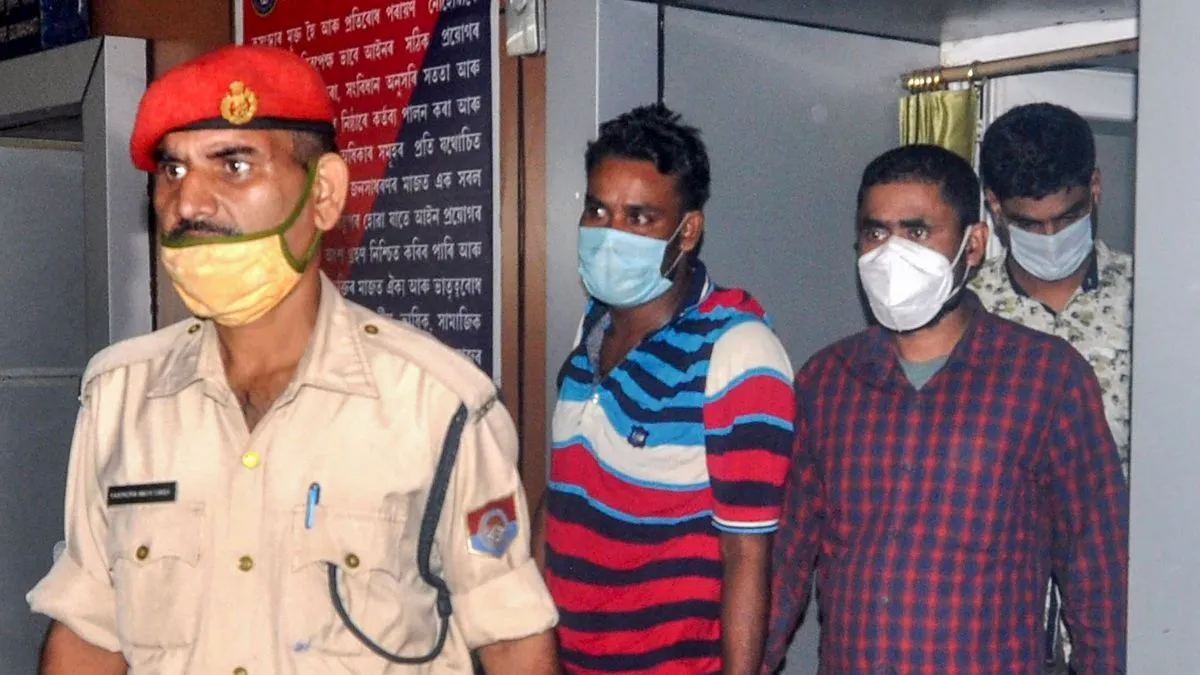 Police nab a suspected Rohingya. (Photo used for representative purpose)