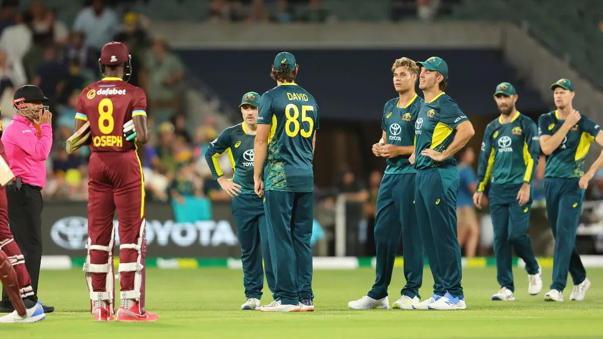 Australia against West Indies