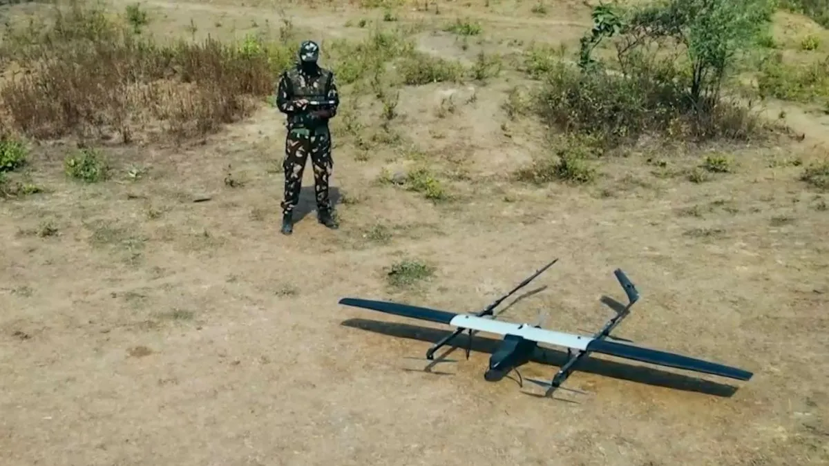 An Indian Army personnel operates a drone. (Photo used for representative purpose)