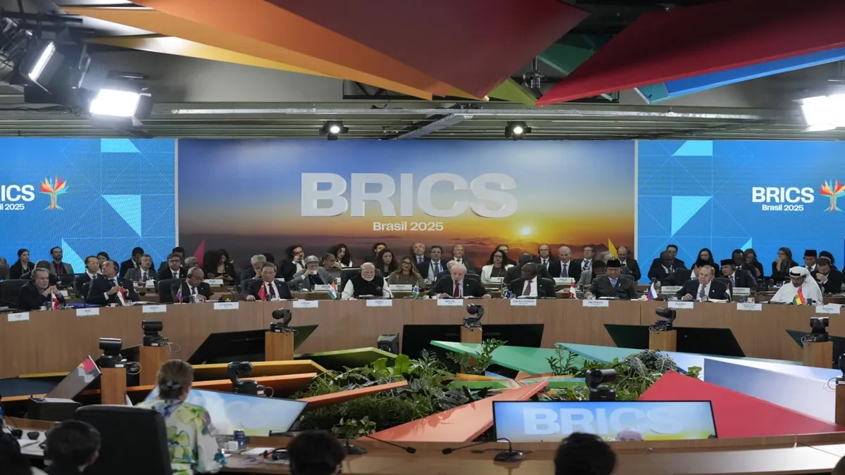 World leaders partake in the 17th annual BRICS summit in Rio de Janeiro