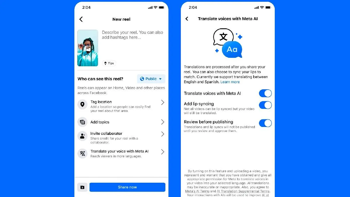 AI audio translation tool