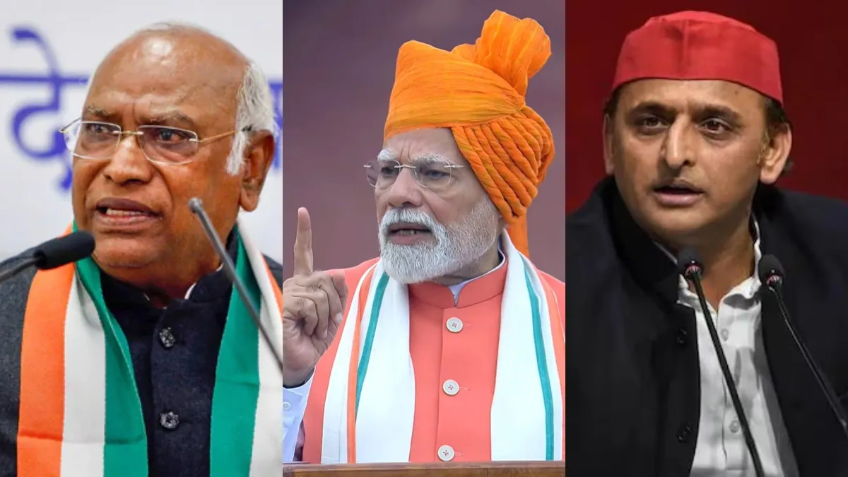 Yadav and Kharge sharply criticized the government for undermining secularism, misusing constitutional institutions, and threatening electoral integrity, calling for citizens to protect democratic values.