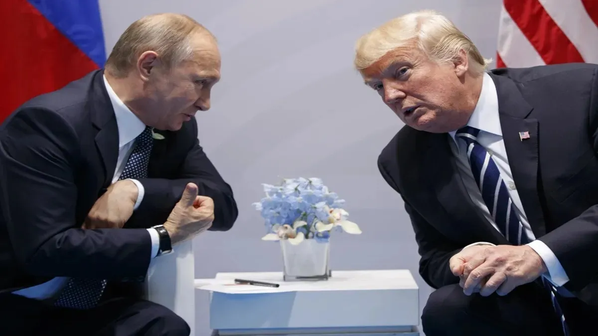 Russian President Vladimir and US President Donald Trump
