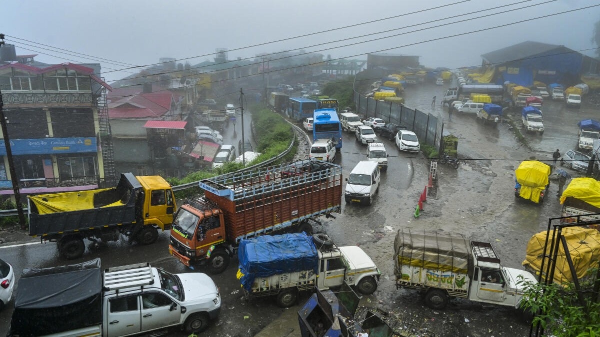 Himachal Pradesh: 398 roads blocked due to landslides, orange alert issued amid heavy rainfall