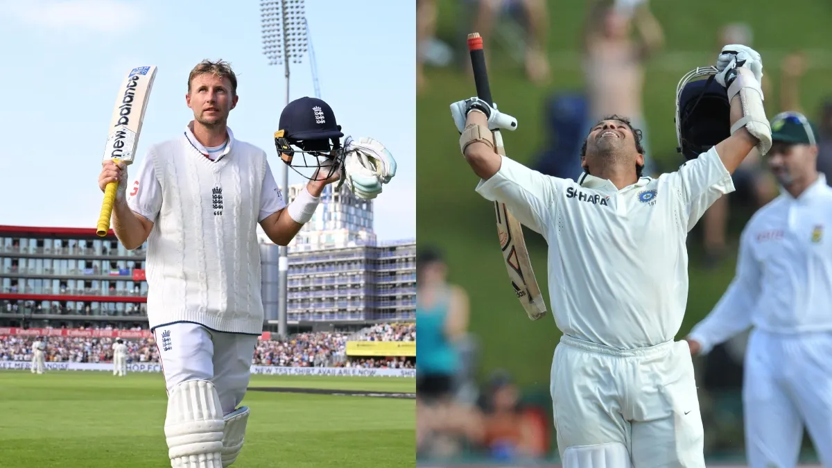 Joe Root and Sachin Tendulkar.