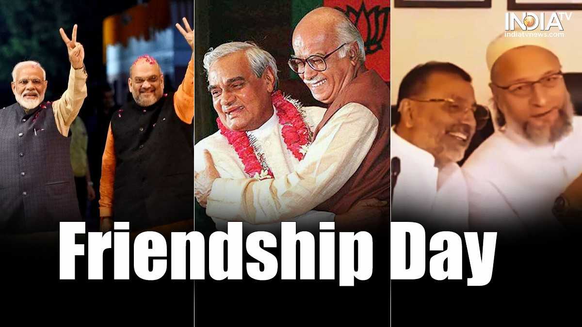 The unbreakable bonds of Indian politics: A tribute to 'friendship' and togetherness