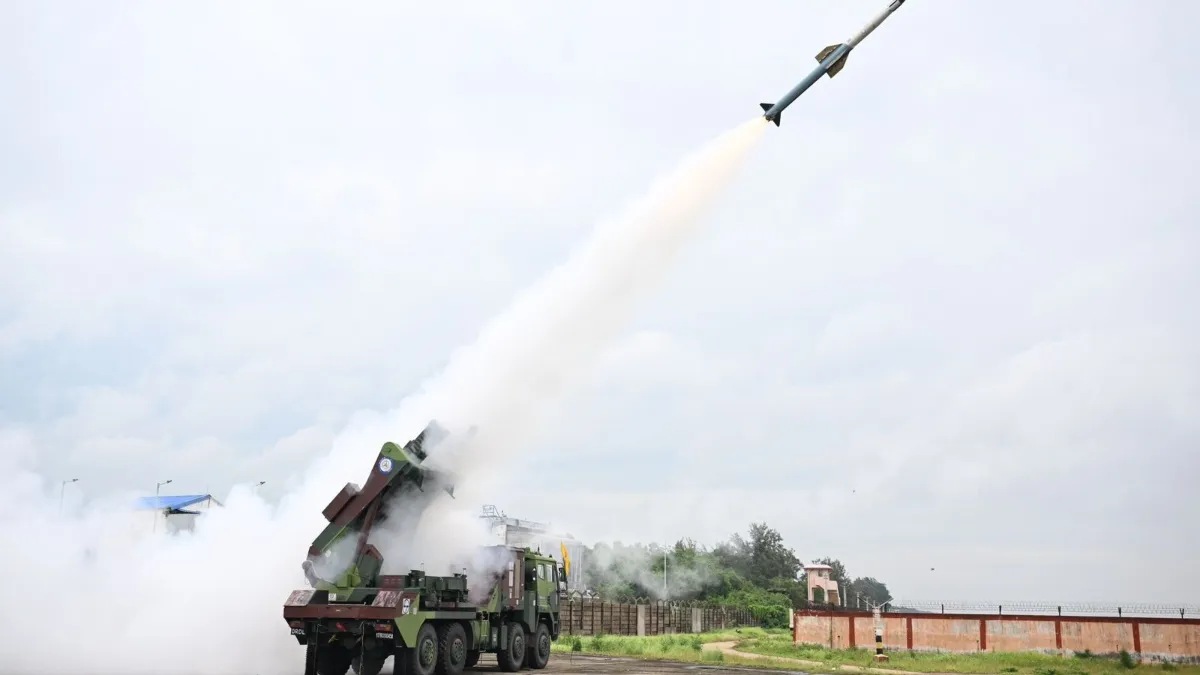 DRDO conducts flight tests of Integrated Air Defence Weapon System