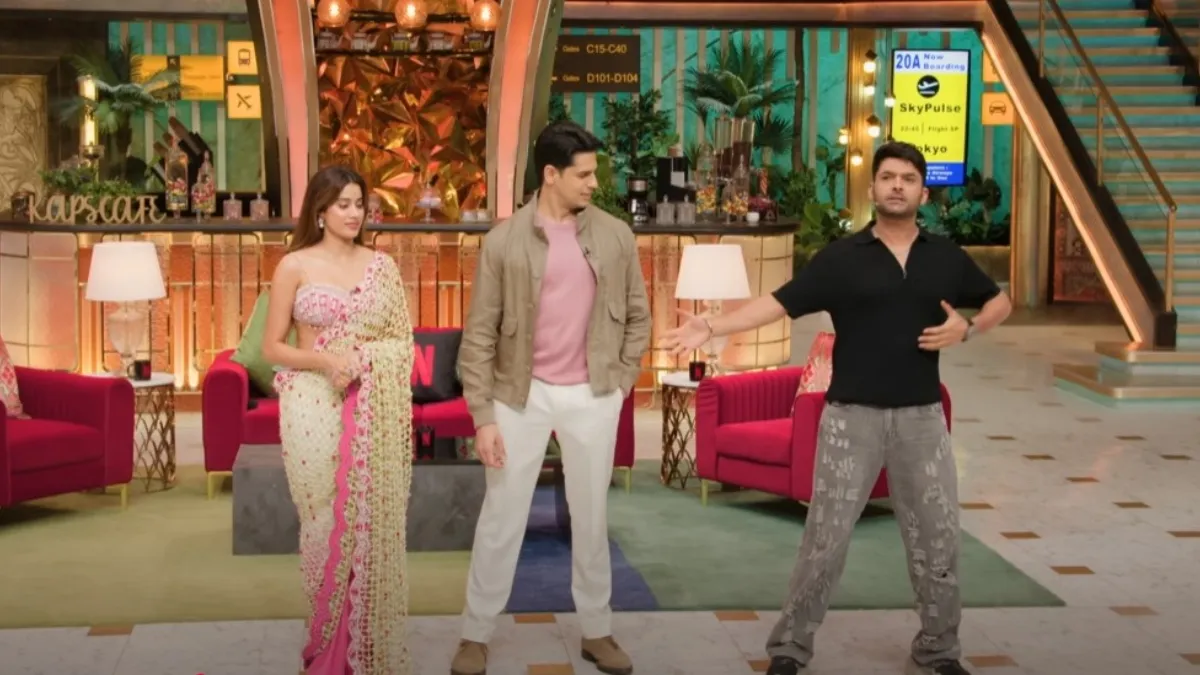 Sidharth Malhotra spoke about 'dad duties' on Kapil Sharma's show