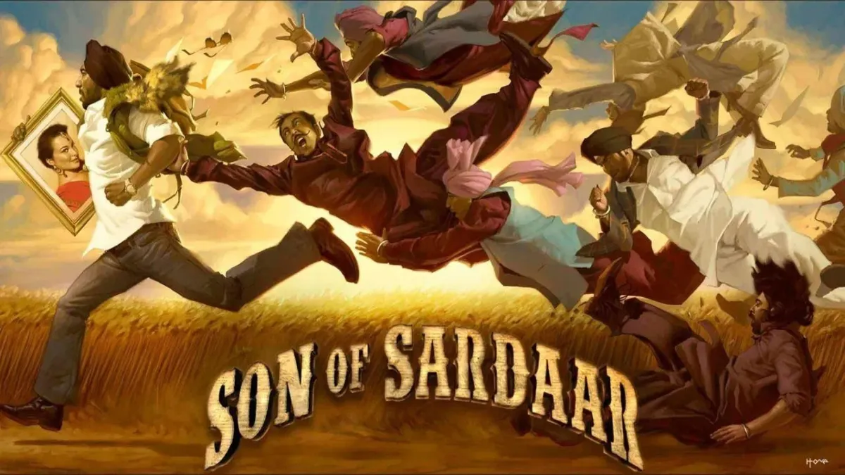 A hilarious moment from Ajay Devgn's action comedy Son of Sardaar (2012)