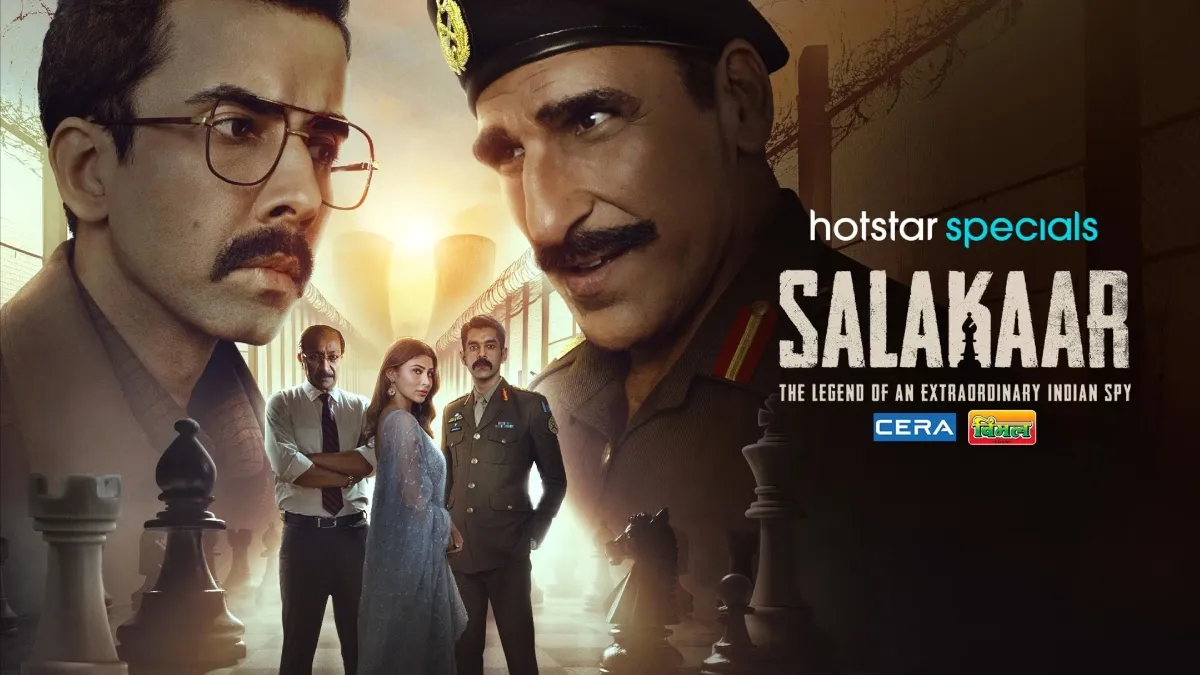 Salakaar, a JioHotstar Specials spy thriller, stars Mouni Roy and Naveen Kasturia as part of an elite intelligence mission.