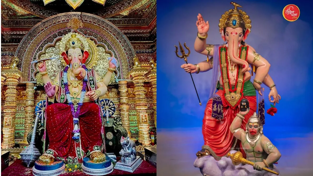 Famous Ganesh pandals in Mumbai [2025]: Lalbaugcha Raja, Andhericha ...