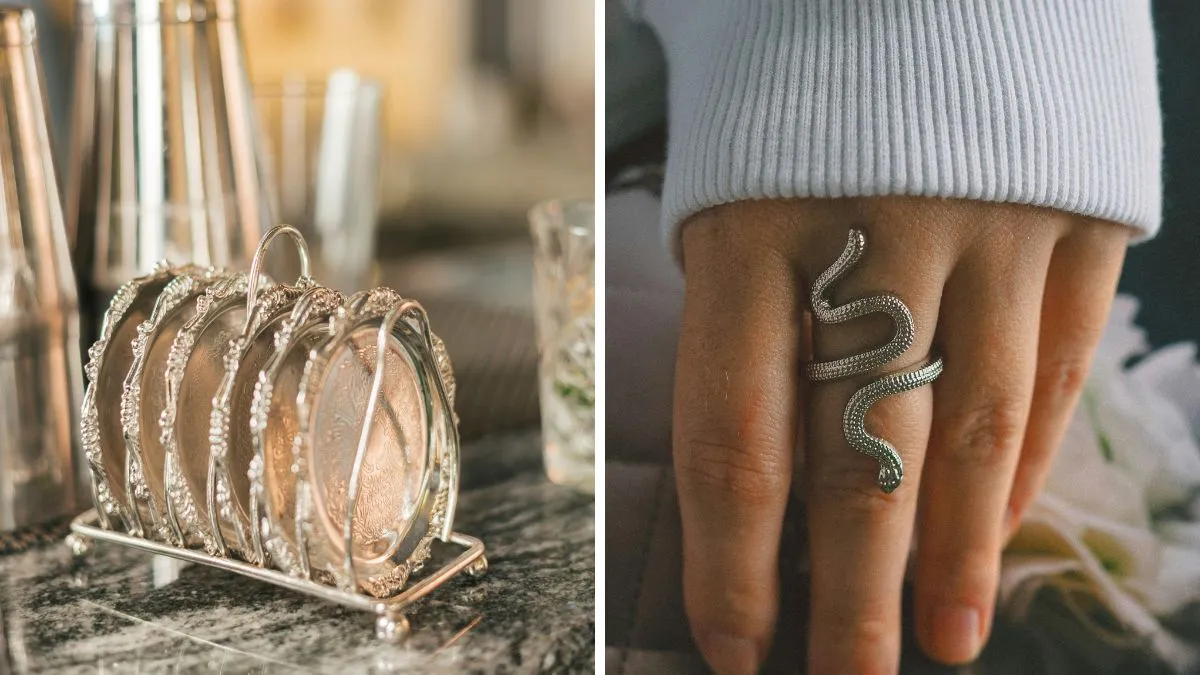 Silver utensils and jewellery can regain their shine with easy home remedies using kitchen ingredients.