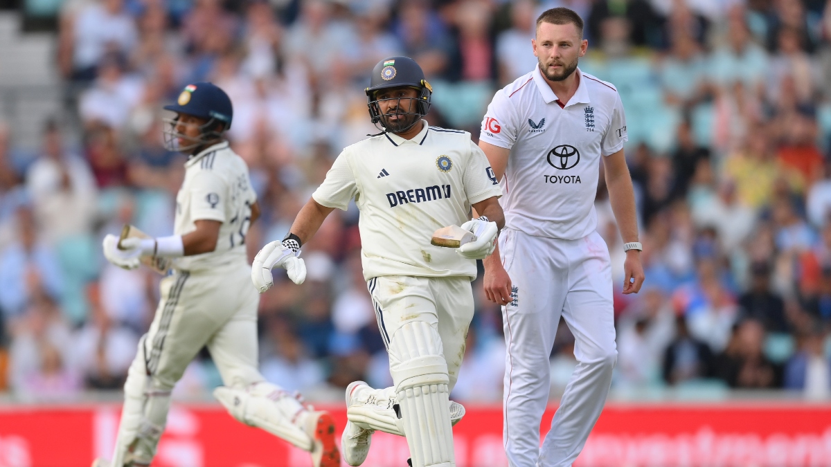 Karun Nair’s maiden Test fifty saves India’s day at rain-affected Oval after Tongue wags for England