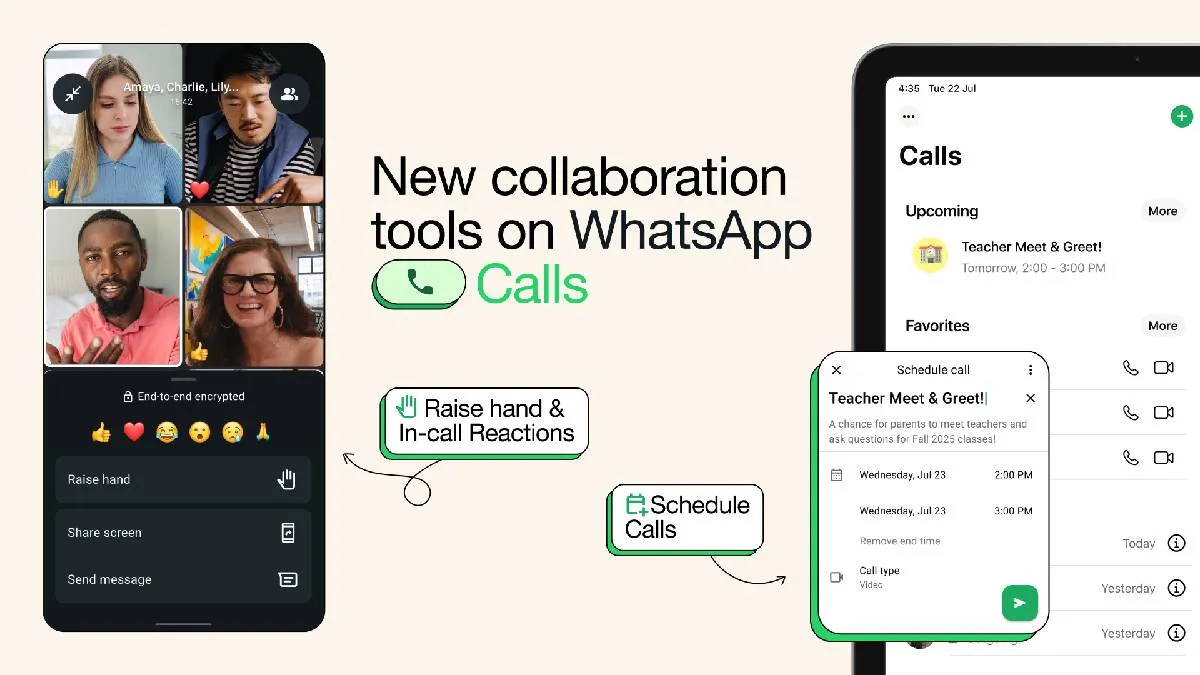 WhatsApp rolls out major calling upgrades