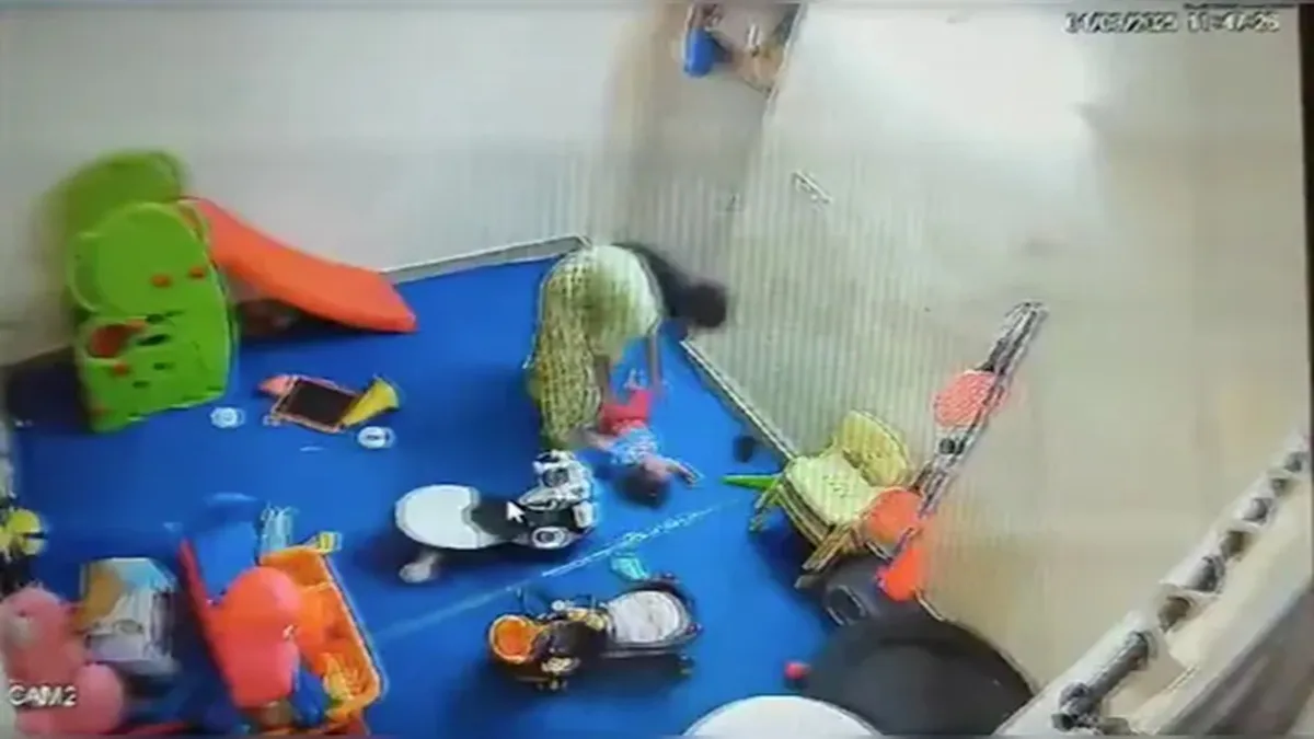 15-month-old child abused at Noida daycare: Worker arrested after CCTV surfaces 