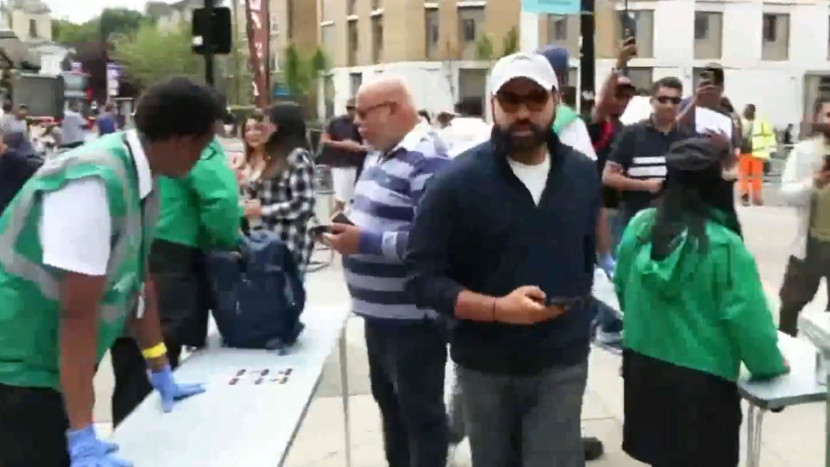 Rohit Sharma makes appearance at Oval to attend fifth Test between England and India: WATCH