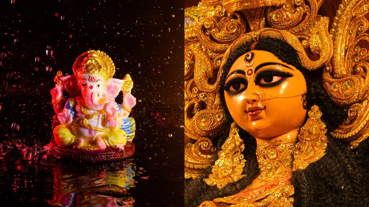 Ganesh Visarjan and Durga Puja highlight the spirit of September 2025 festivals across India