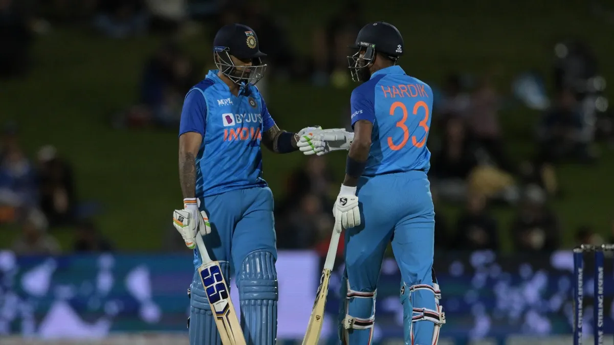 Suryakumar Yadav and Hardik Pandya.