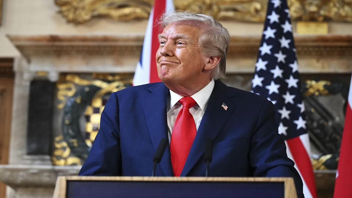 US President Donald Trump. 