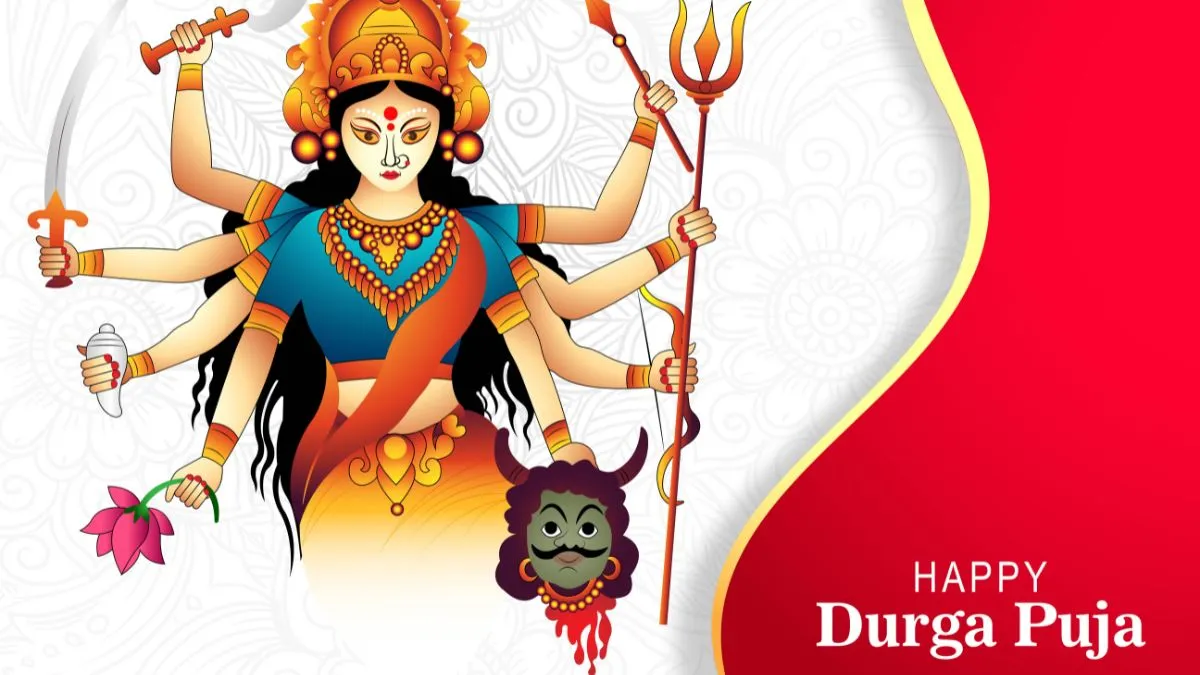 Celebrate Durga Puja with devotion and joy — may Maa Durga bless every home with strength and prosperity.