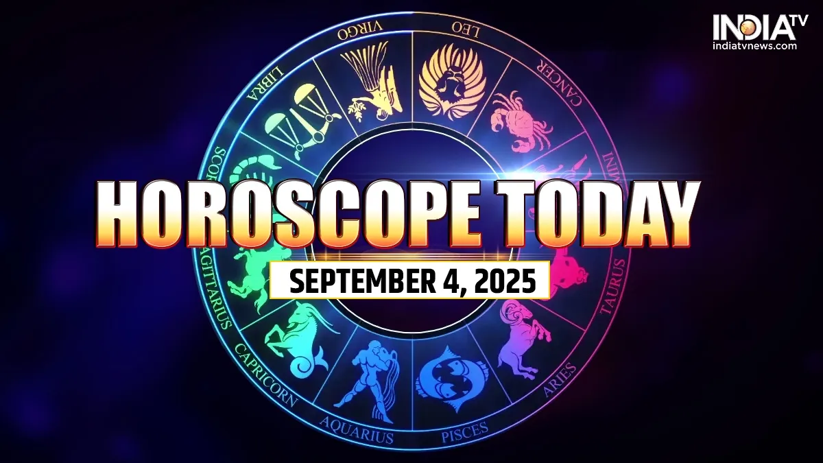 Horoscope today, 4 September 2025: Aries to Pisces daily predictions ...