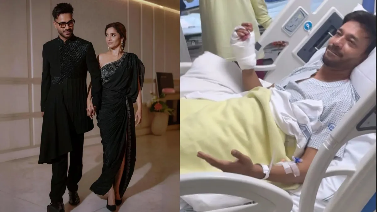 Samarth Jurel visits Ankita Lokhande's husband, Vicky Jain, in the hospital, shares health update.