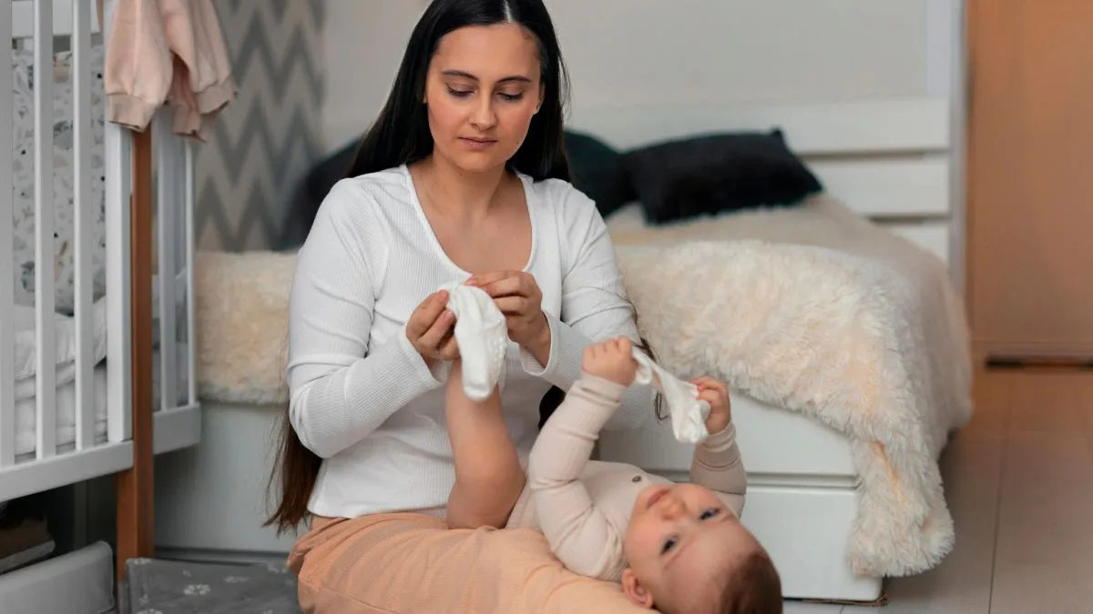 Frequent diaper changes keep your baby dry, rash-free, and happy