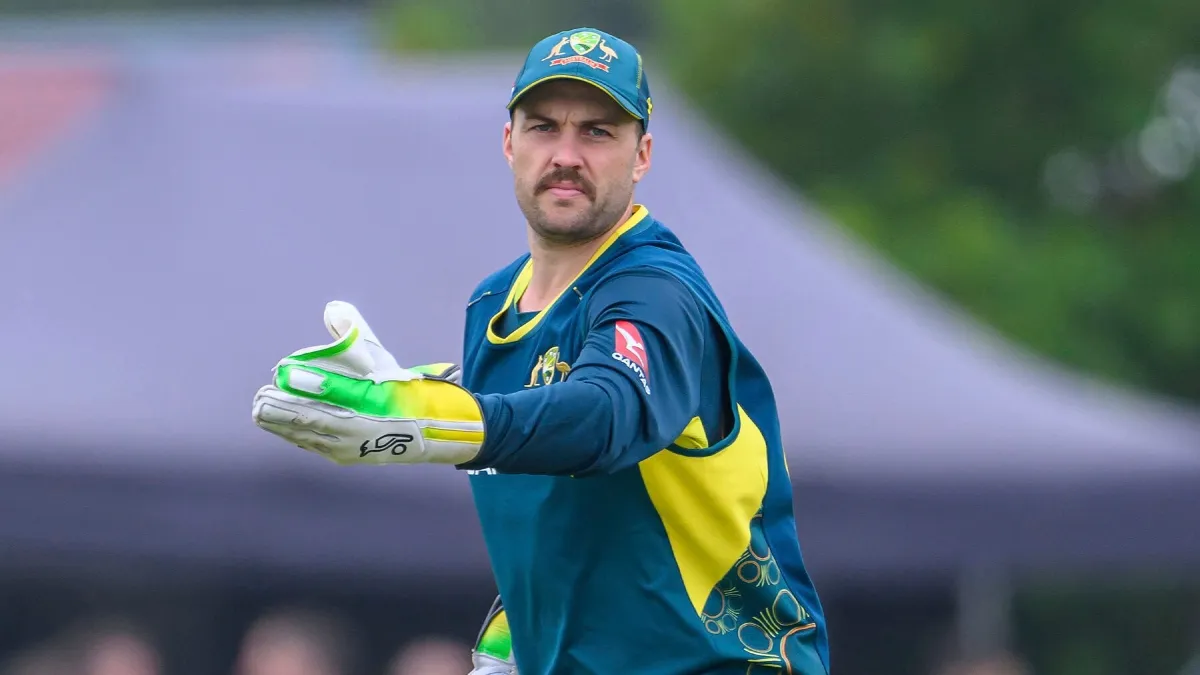 Josh Inglis was the designated wicketkeeper for Australia during the New Zealand T20Is