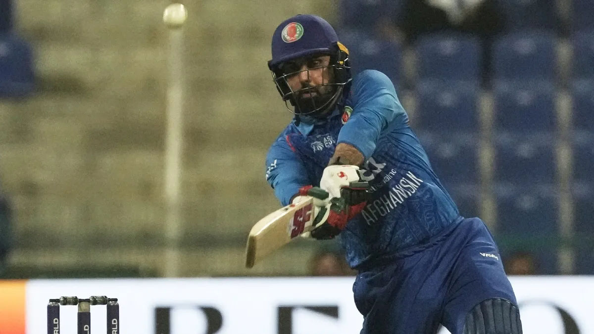 Mohammad Nabi smashed a 22-ball 60 against Sri Lanka, smacking five sixes in the final over of the innings