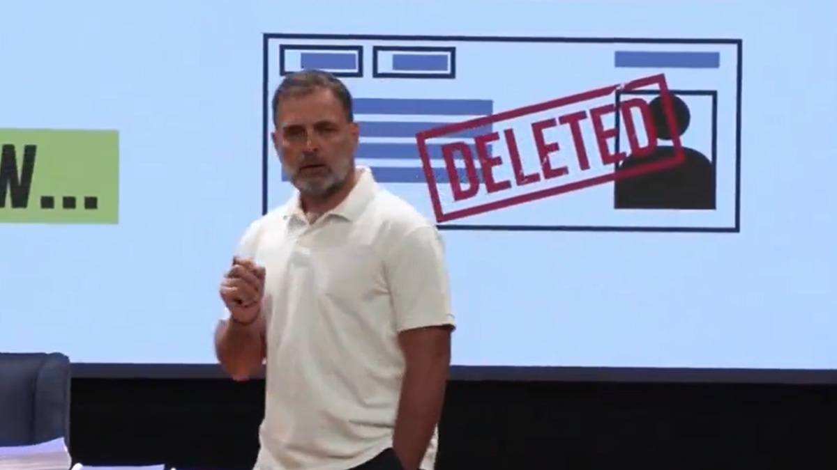 Rahul Gandhi alleges more than 6,000 voter names deleted in Karnataka’s Aland | 10 points
