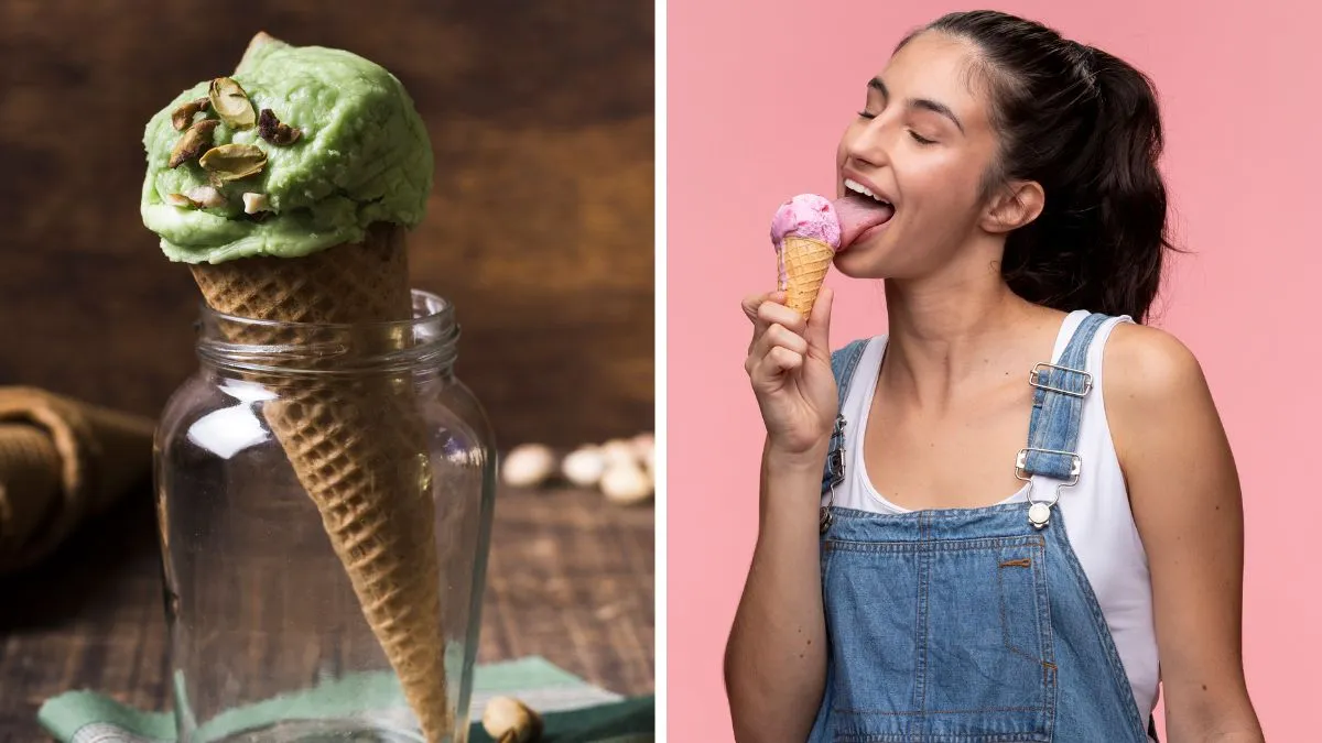 Vegan ice cream is often lower in cholesterol but may still pack hidden sugars.