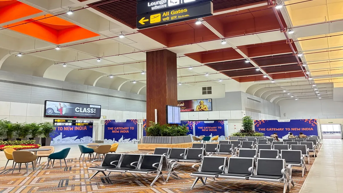 Delhi Airport terminal 2. 