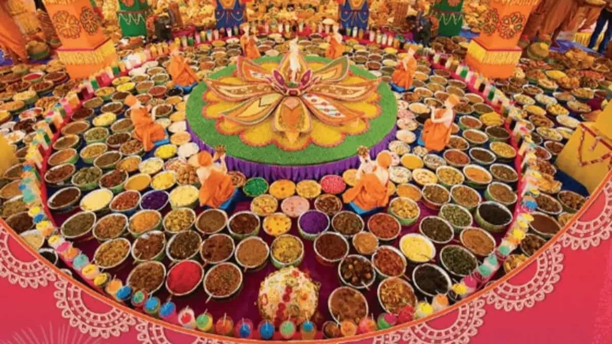 Know how to prepare Annakut for Govardhan Puja 2025.