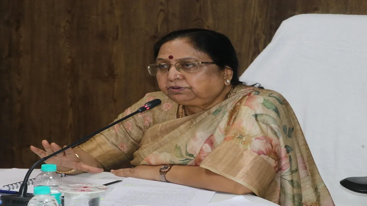 Uttar Pradesh Cabinet Minister Baby Rani Maurya.