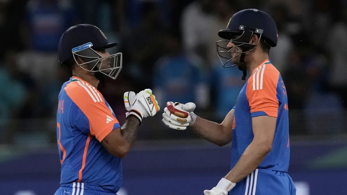 Suryakumar Yadav and Shubman Gill.