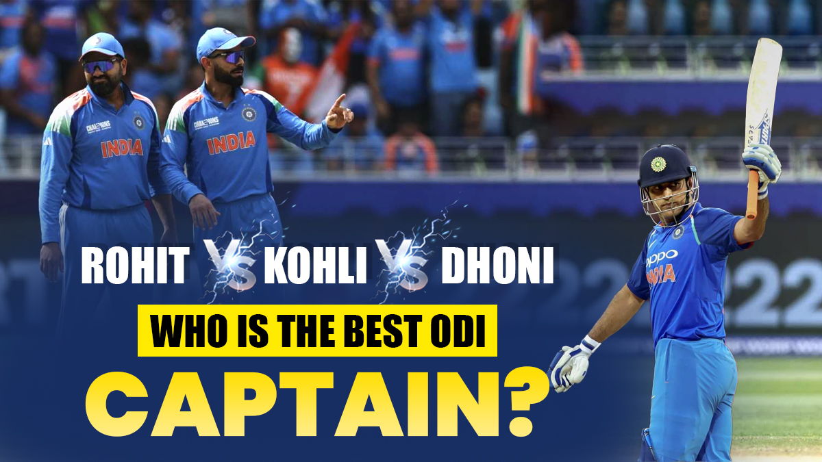 Rohit Sharma vs Virat Kohli vs MS Dhoni: Who is the best ODI captain? Check stats here