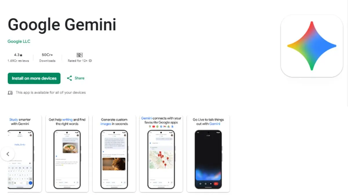 Google Play Store gets Gemini sidekick for gamers