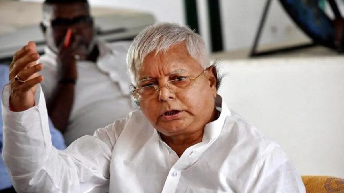 RJD supremo Lalu Prasad Yadav
