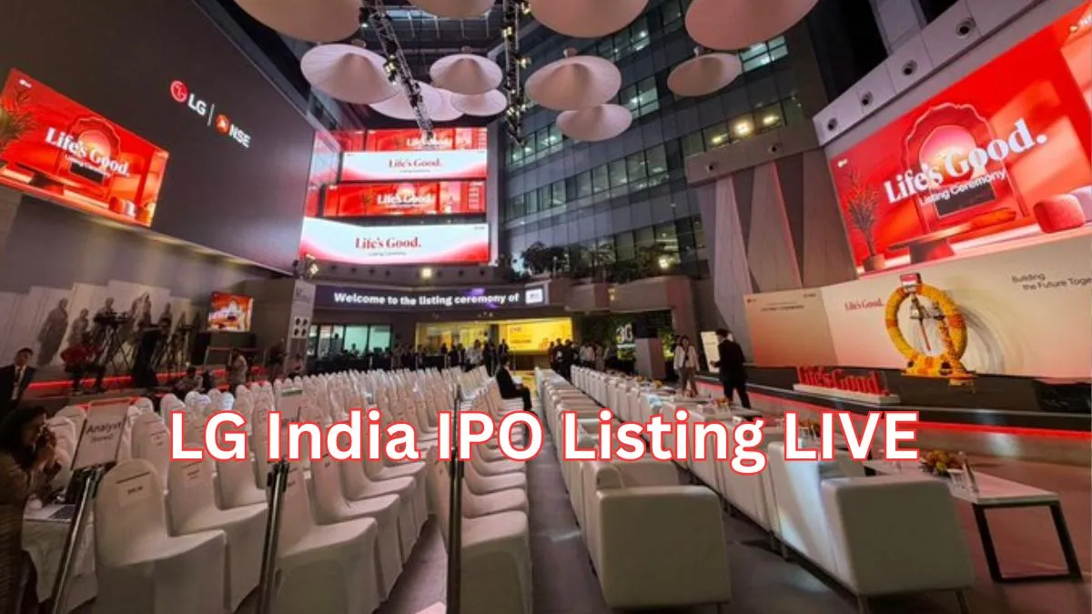 LG Electronics Share Listing LIVE Updates