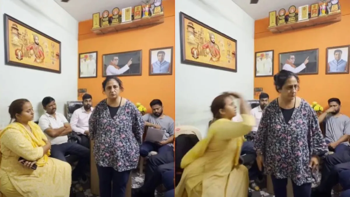 The incident took place in Kalwa, near Mumbai.