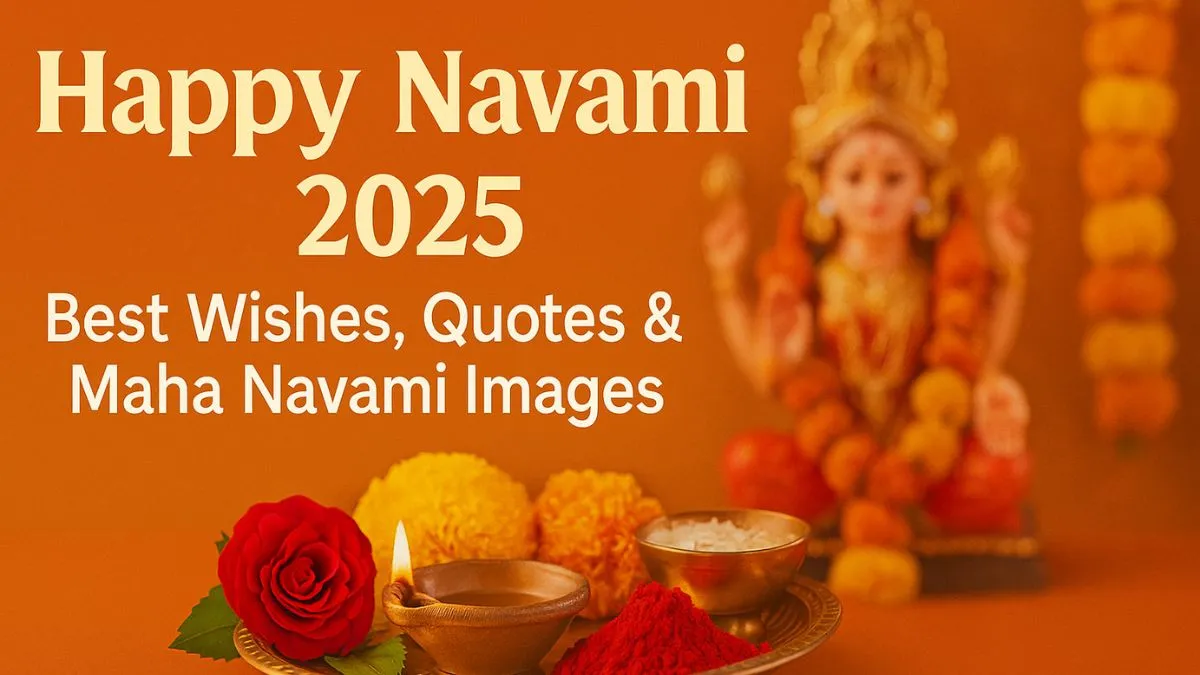 Celebrate Maha Navami 2025 with wishes, quotes, and vibrant images of devotion and joy.