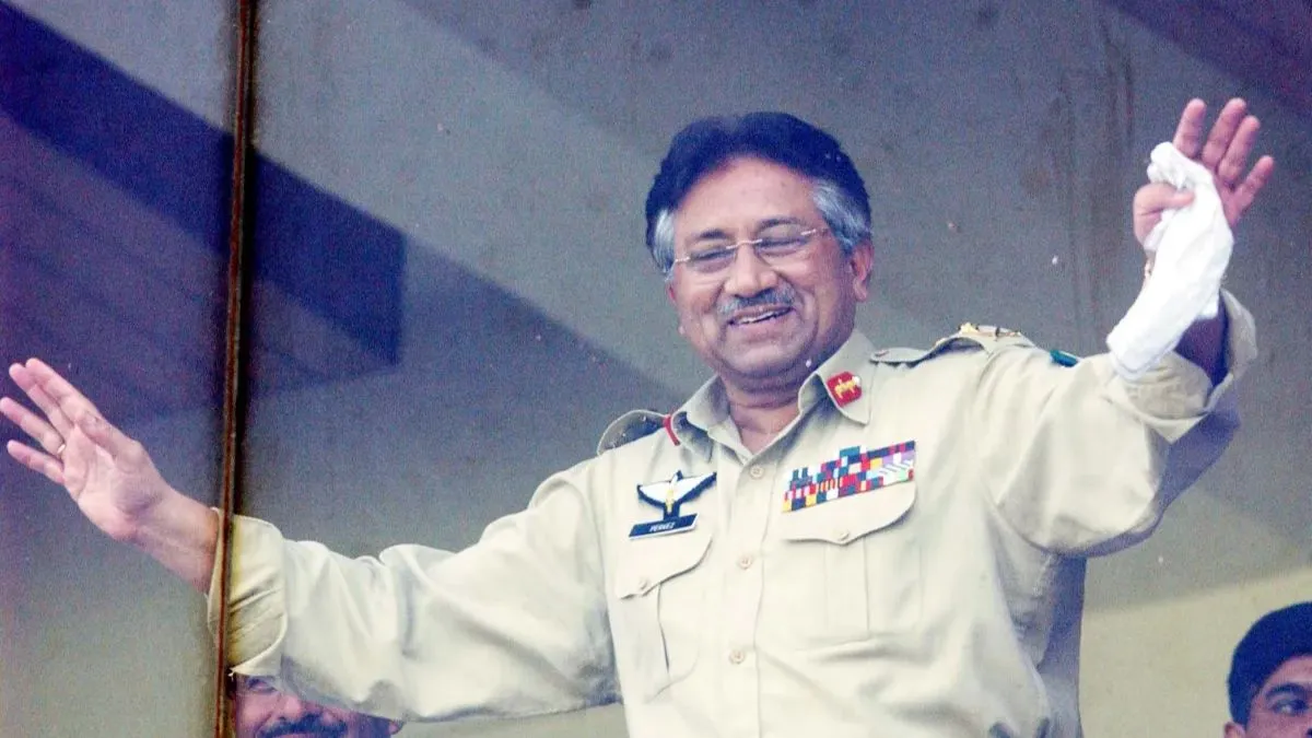 Former Pakistan President Pervez Musharraf. 