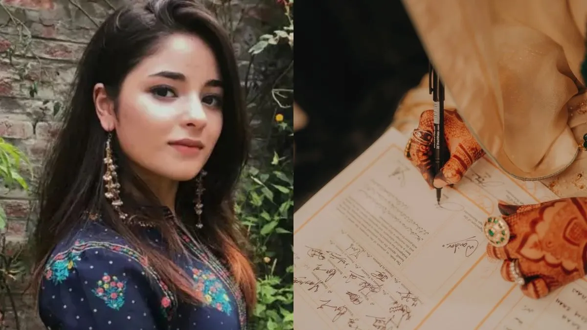 Dangal actress Zaira Wasim is now married.