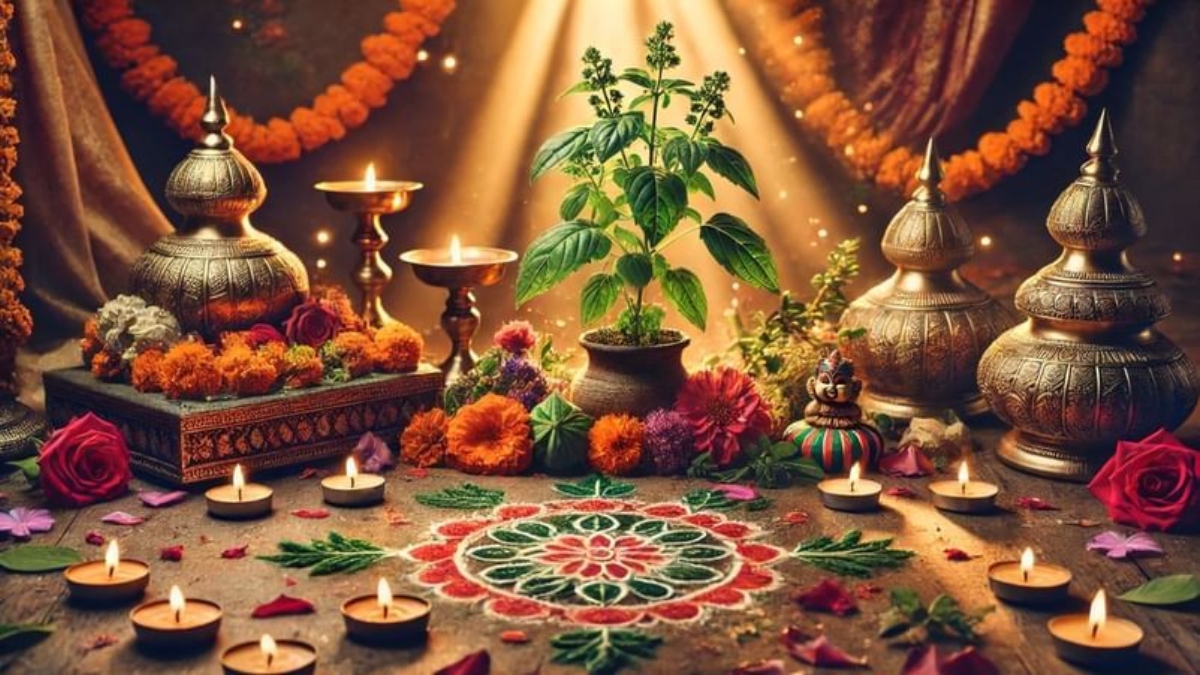 Tulsi Vivah 2025: Dates, Rituals, and Spiritual Significance of the Sacred Marriage article image