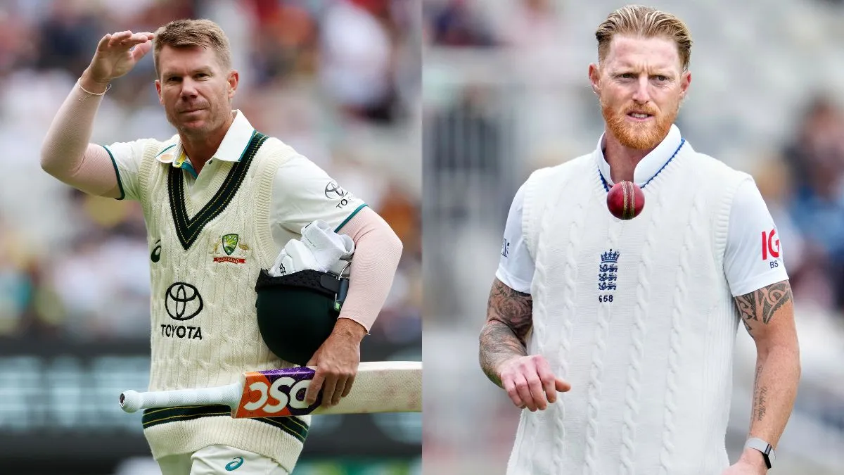 David Warner and Ben Stokes