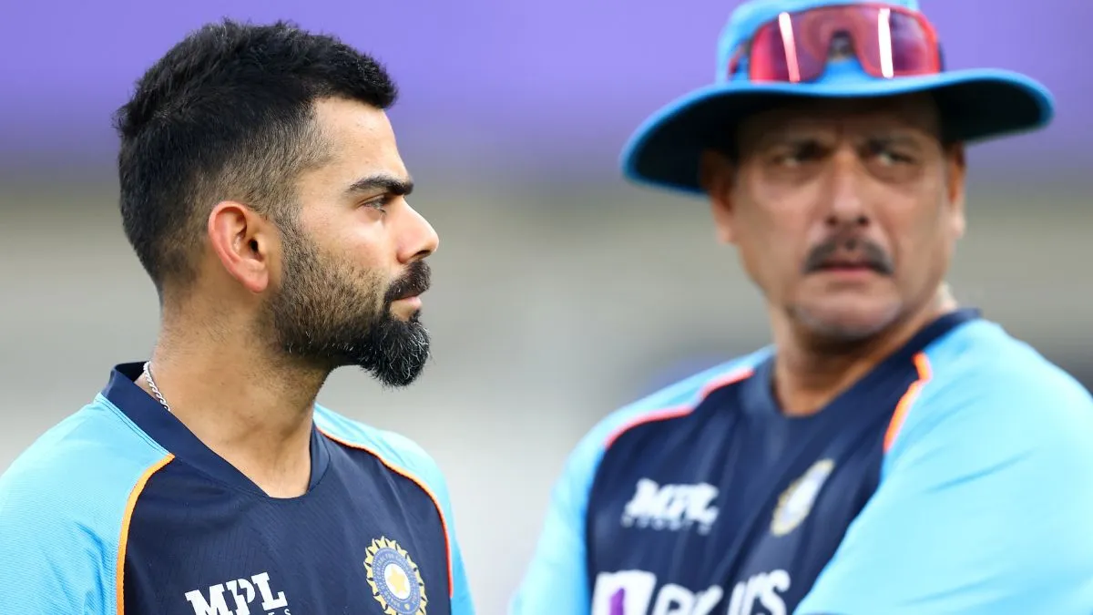Virat Kohli and Ravi Shastri