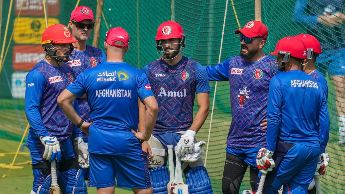 Jonathan Trott with Afghanistan