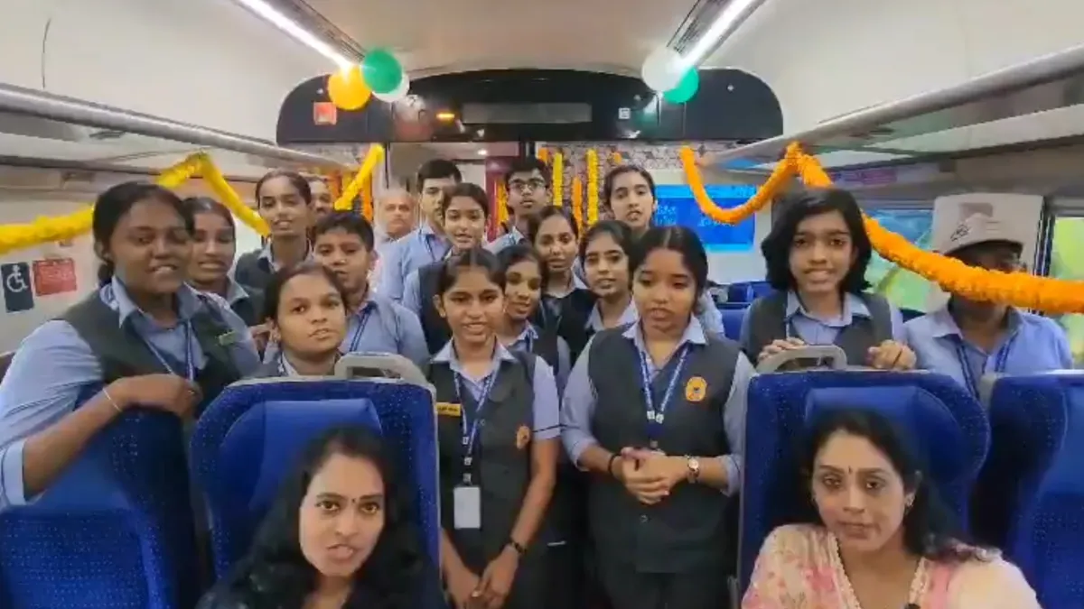 Students of Saraswathi Vidyanikethan Public School 