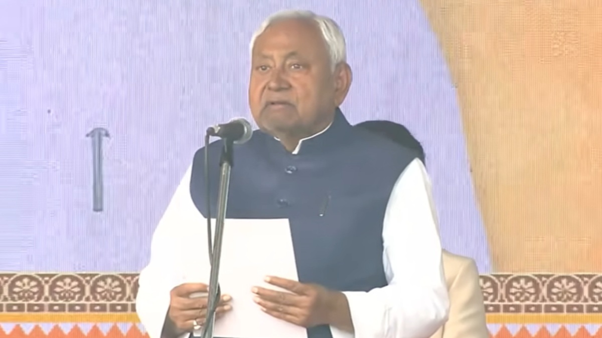 Nitish Kumar takes oath as chief minister of Bihar for record 10th time in Patna