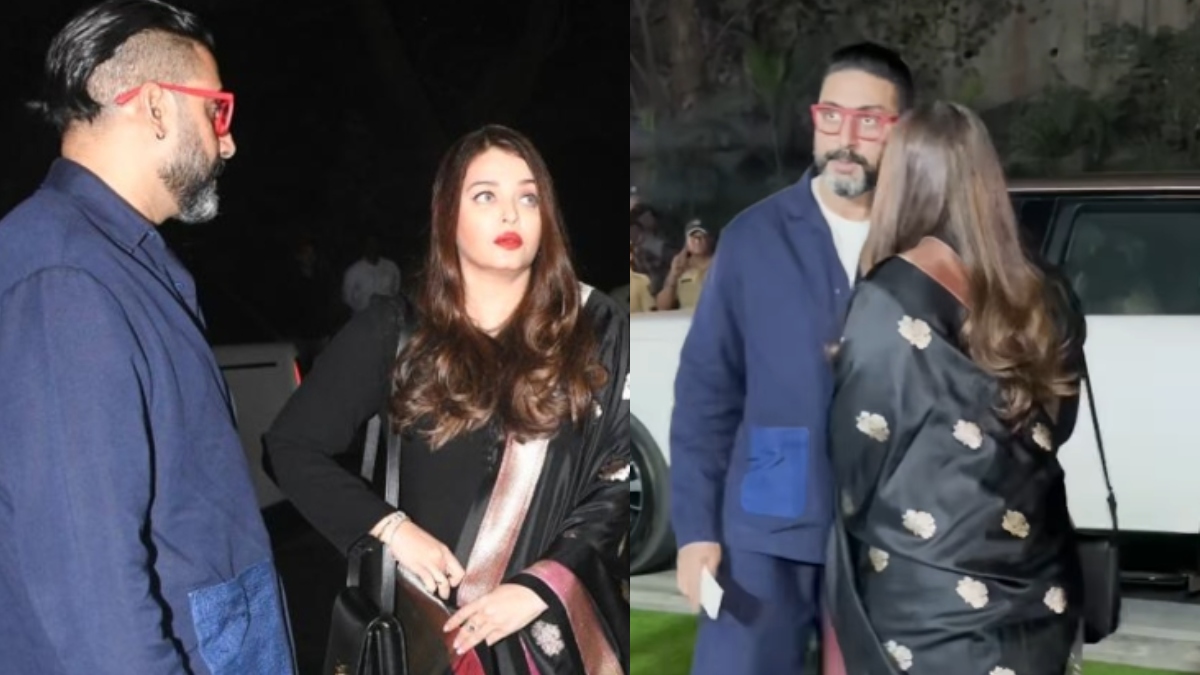 Aishwarya Rai and Abhishek Bachchan make first public appearance together after long gap; fans shower love